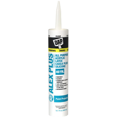 Dap 300ml Alex Plus Latex Caulk Translucent